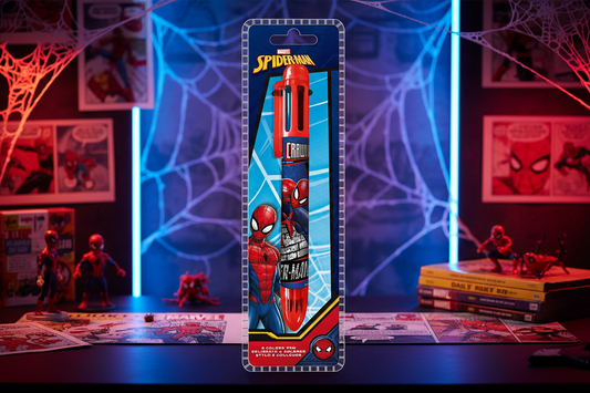 (Précommande) Stylo 6 couleurs Spiderman