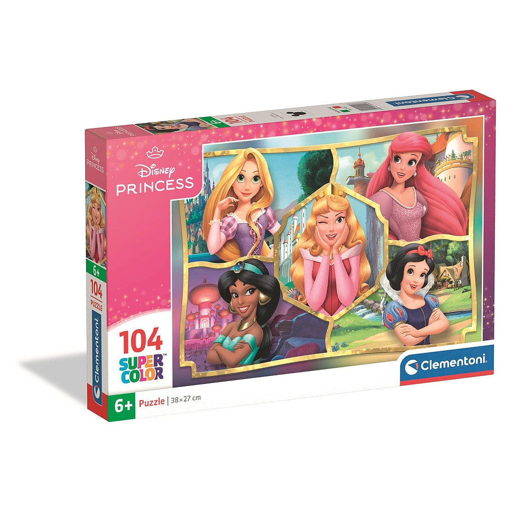 (Précommande) Puzzle Disney Princesses 104 pièces par Clementoni