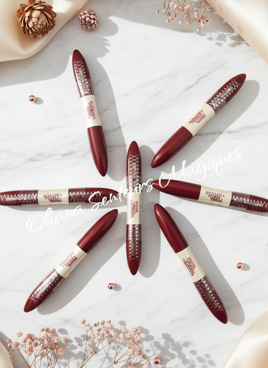 Mascara noir double effet