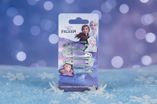 (Précommande) Lot de 4 pinces à cheveux Disney reine des neiges