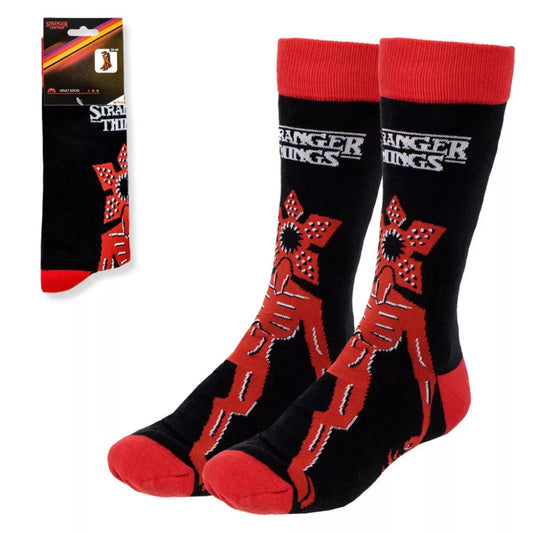 Chaussette longue adulte Stranger Things Demogorgon 38/45