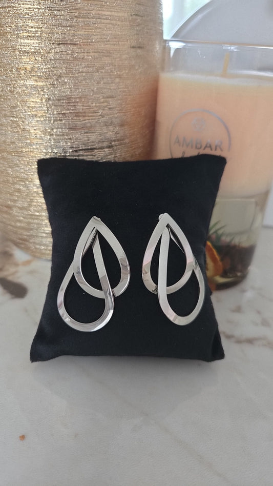 Boucles d'oreilles Victoria Silver