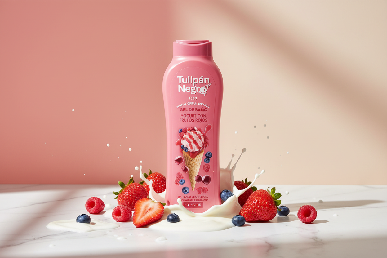 (Précommande) Gel douche - Crème glacée fruits rouges