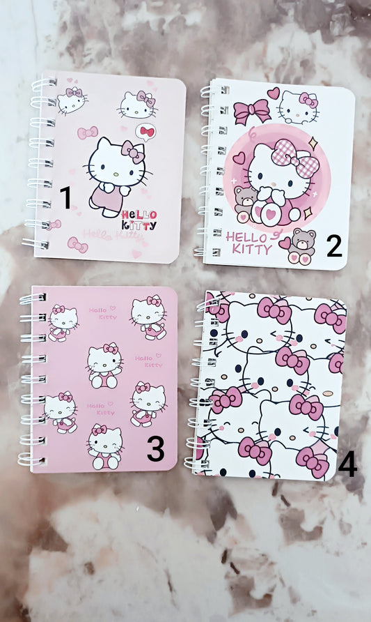 Mini carnet spirale Hello Kitty