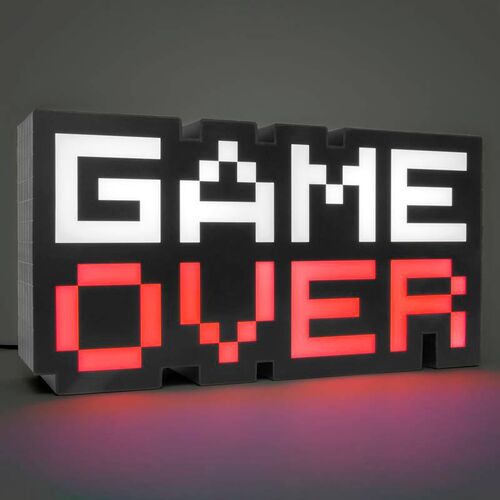 Lampe Game Over couleur changeante