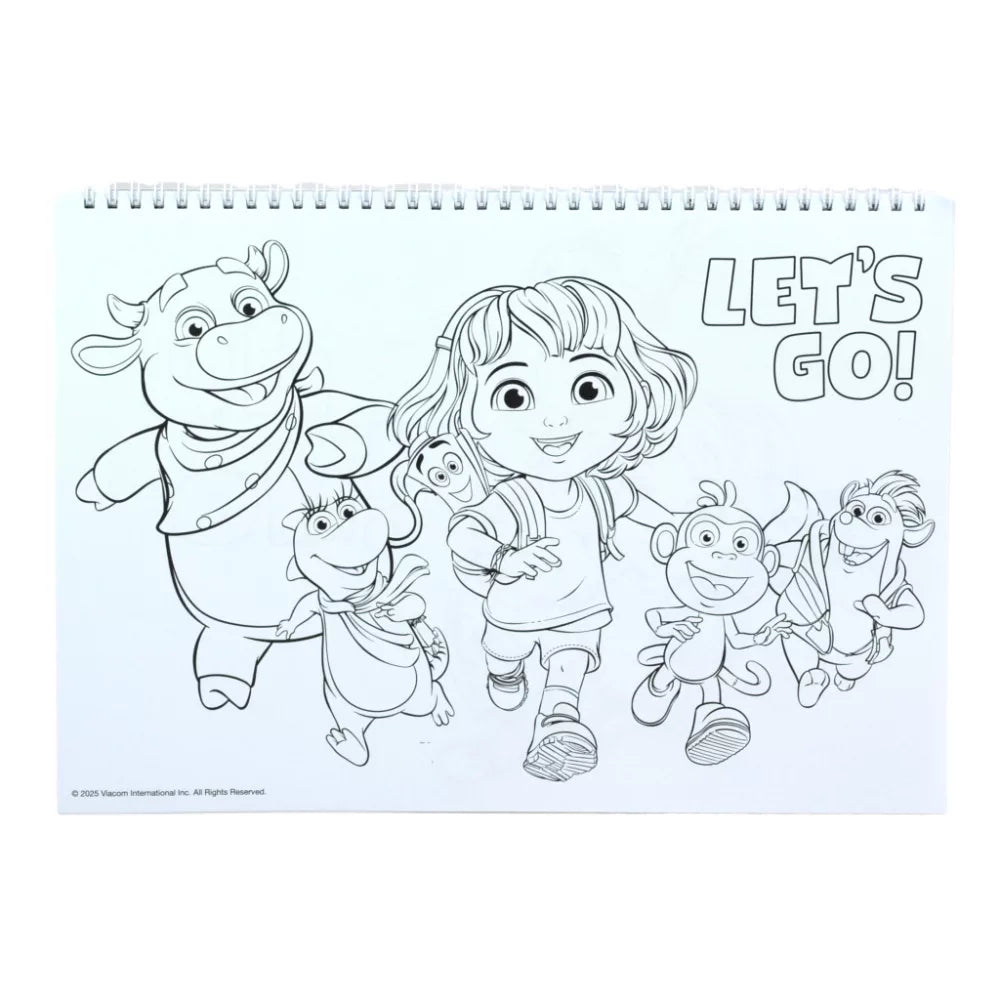 (Précommande) Carnet de croquis à spirale A/4 Dora l’exploratrice