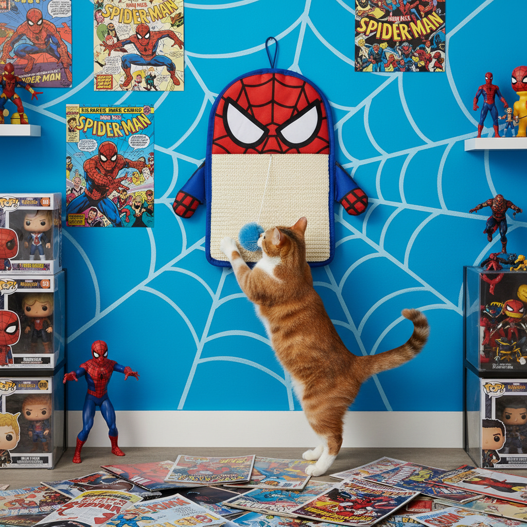Griffoir pour chat - Spiderman