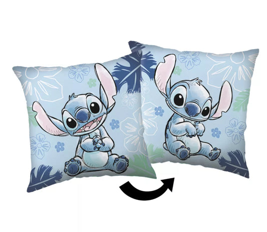 Coussin décoratif Disney Lilo et Stitch Bleu 40x40cm