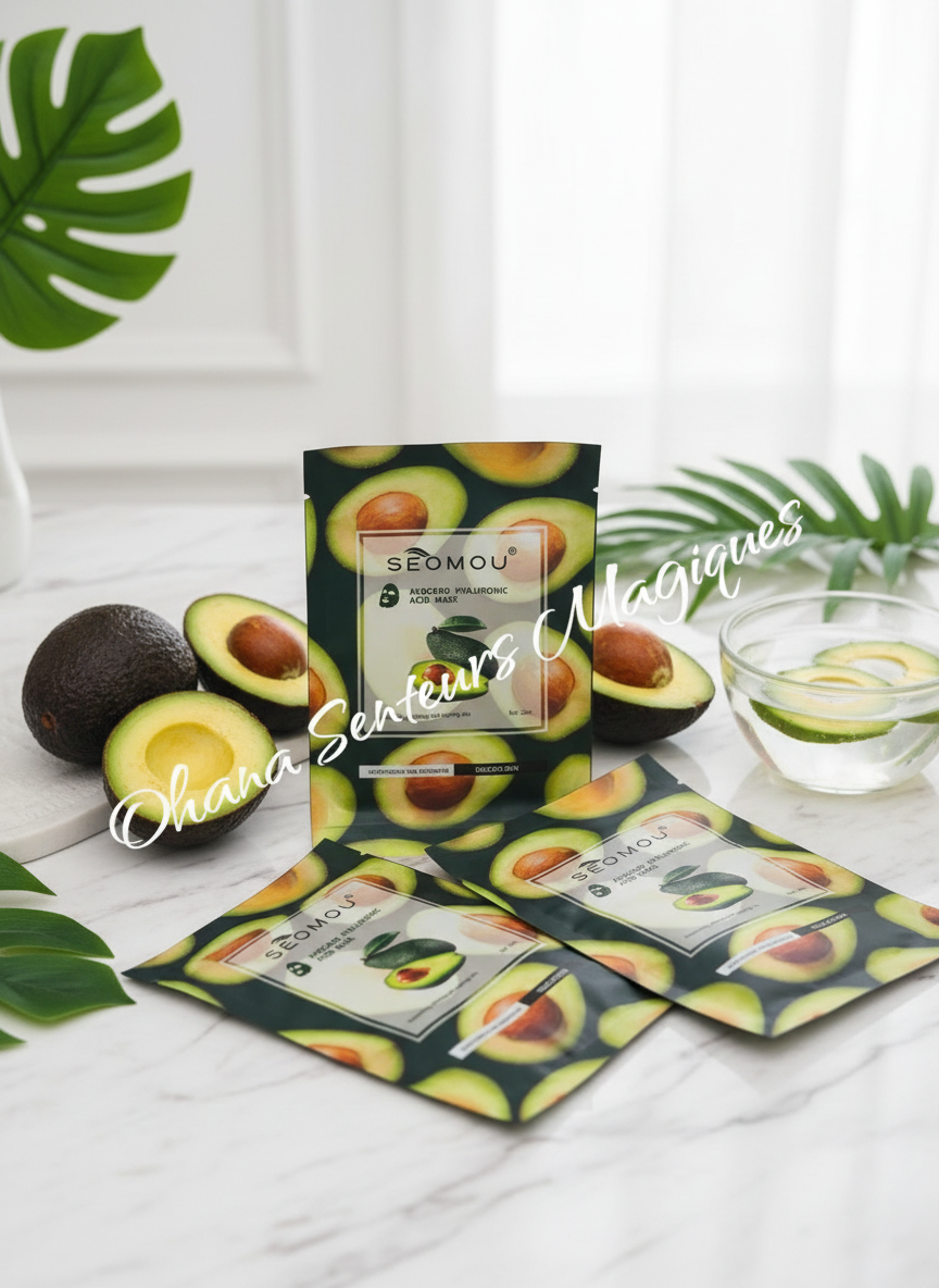 Masque facial à l’avocat