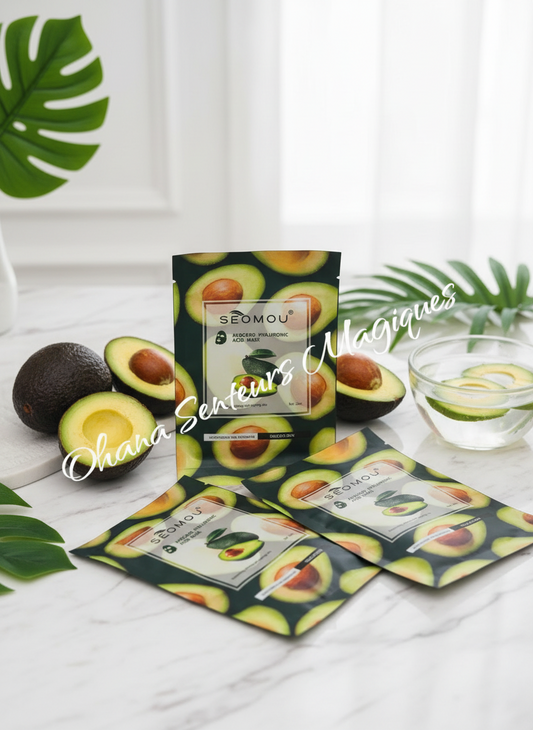 Masque facial à l’avocat