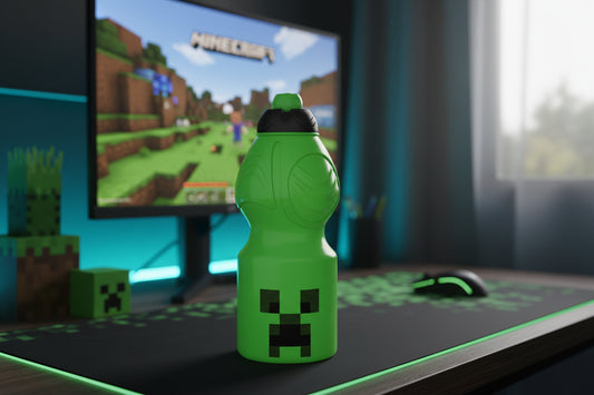 (Précommande) Gourde en plastique Minecraft 400ml