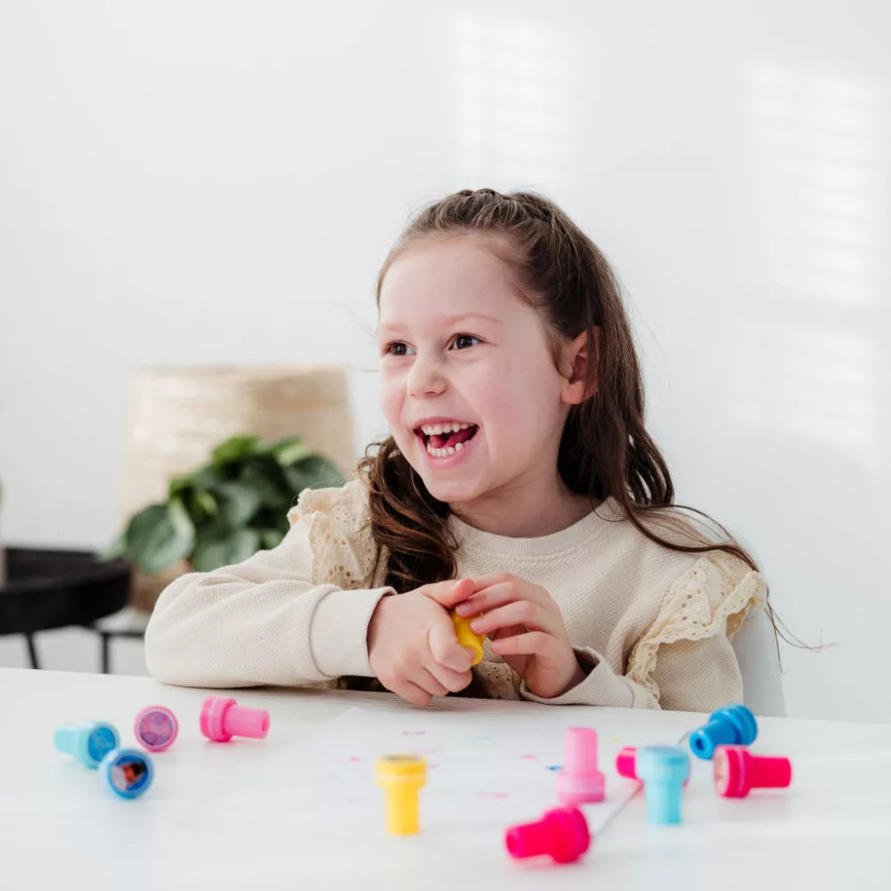 Coffret de tampons Barbie Malibu 12 pièces