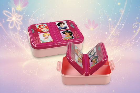 (Précommande) Boîte à lunch multi-compartiments Princesses
