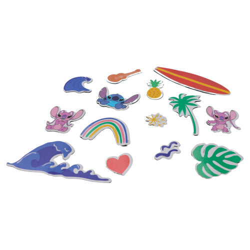 Livre magnétique + autocollant Stitch Disney