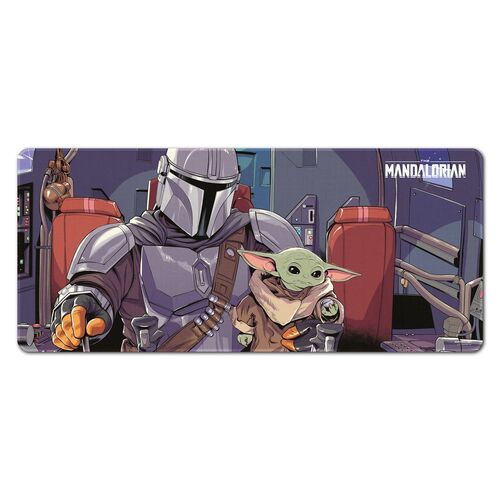 (Précommande) Tapis de souris de jeu Star Wars Mandalorian & Child
