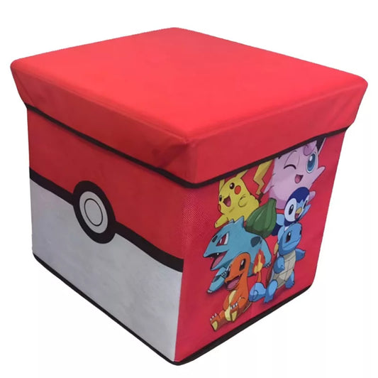 Coffre de rangement pour jouets Pokémon