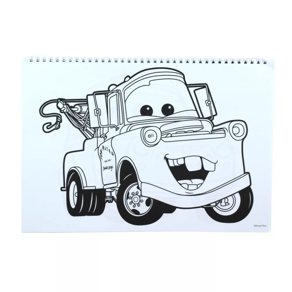 (Précommande) Carnet de croquis à spirale A/4 Cars