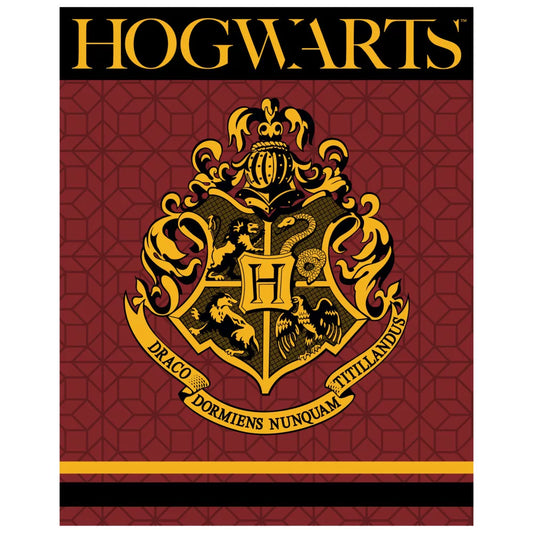 Plaid polaire 120x150cm Harry Potter