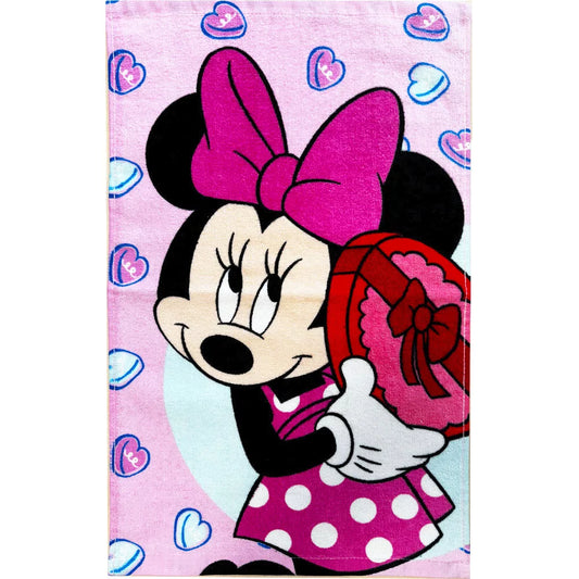Serviette de toilette 30x50cm Minnie