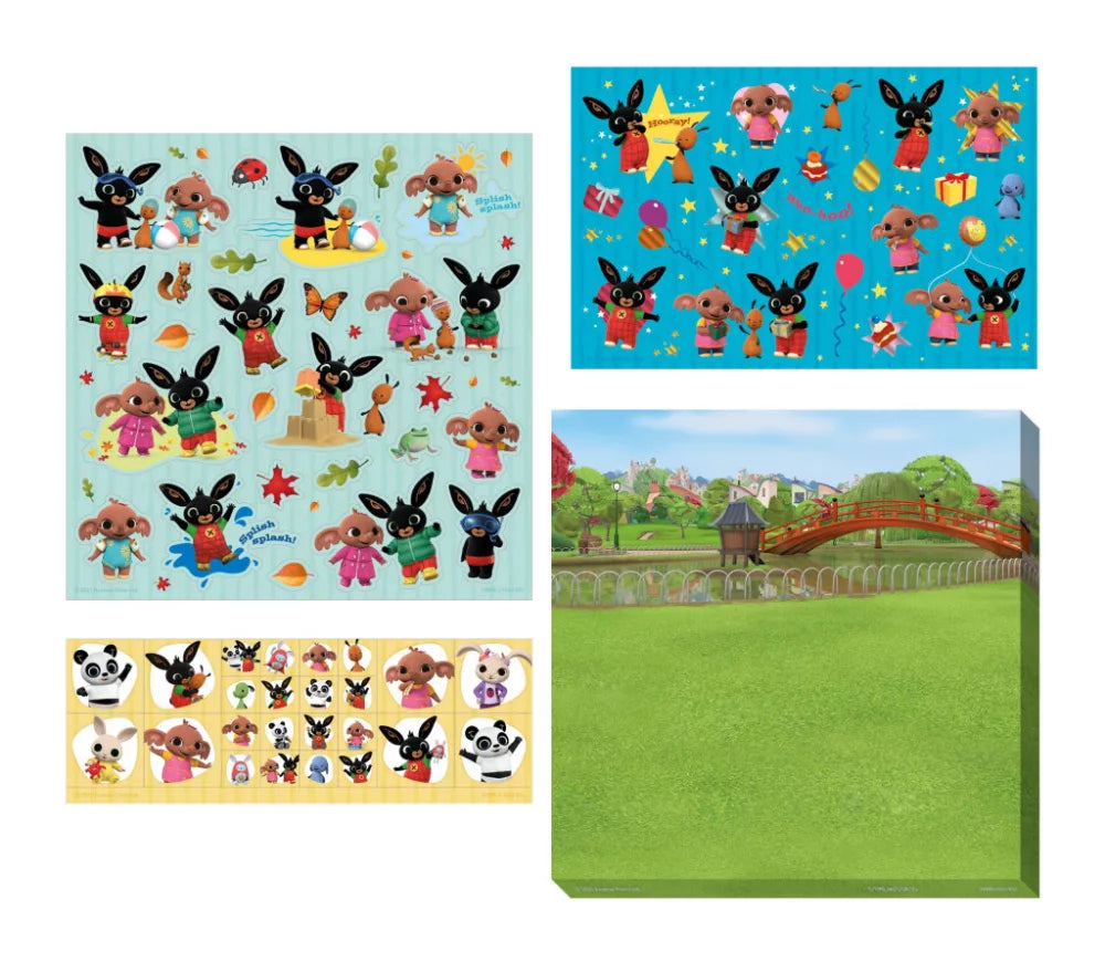 Ensemble d'autocollants Bing