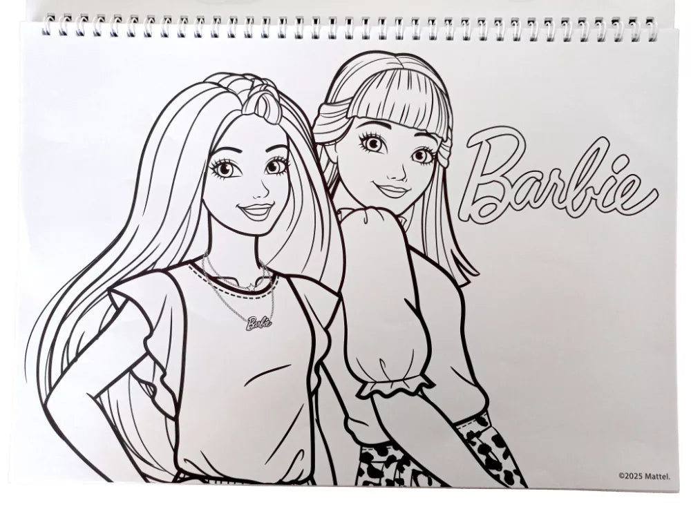 (Précommande) Carnet de croquis à spirale A/4 Barbie