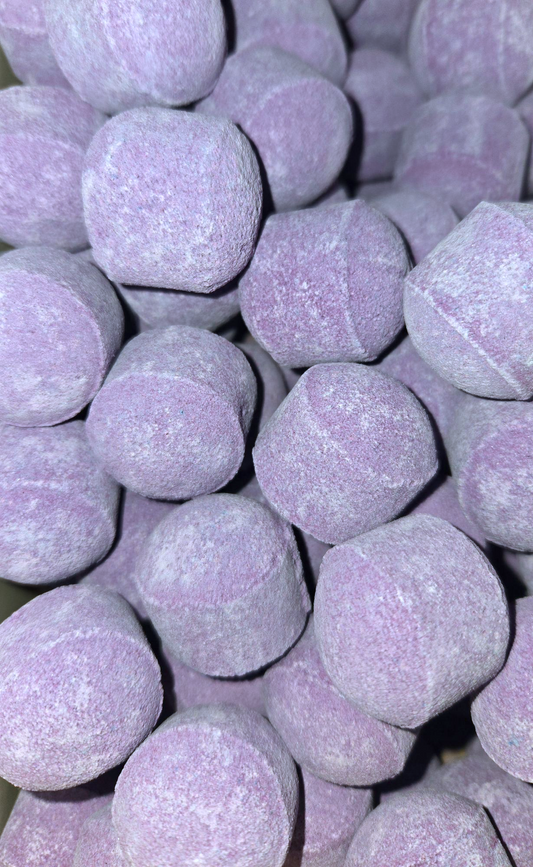 Minis Boules De Bains - Prune Sucrée & Givrée