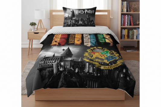 (Précommande) Parure de lit 1 personne Harry Potter