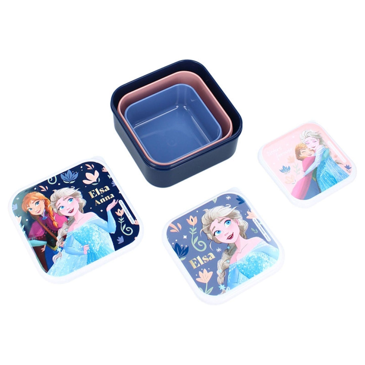 Lot boîtes à gouter - Reine des neiges