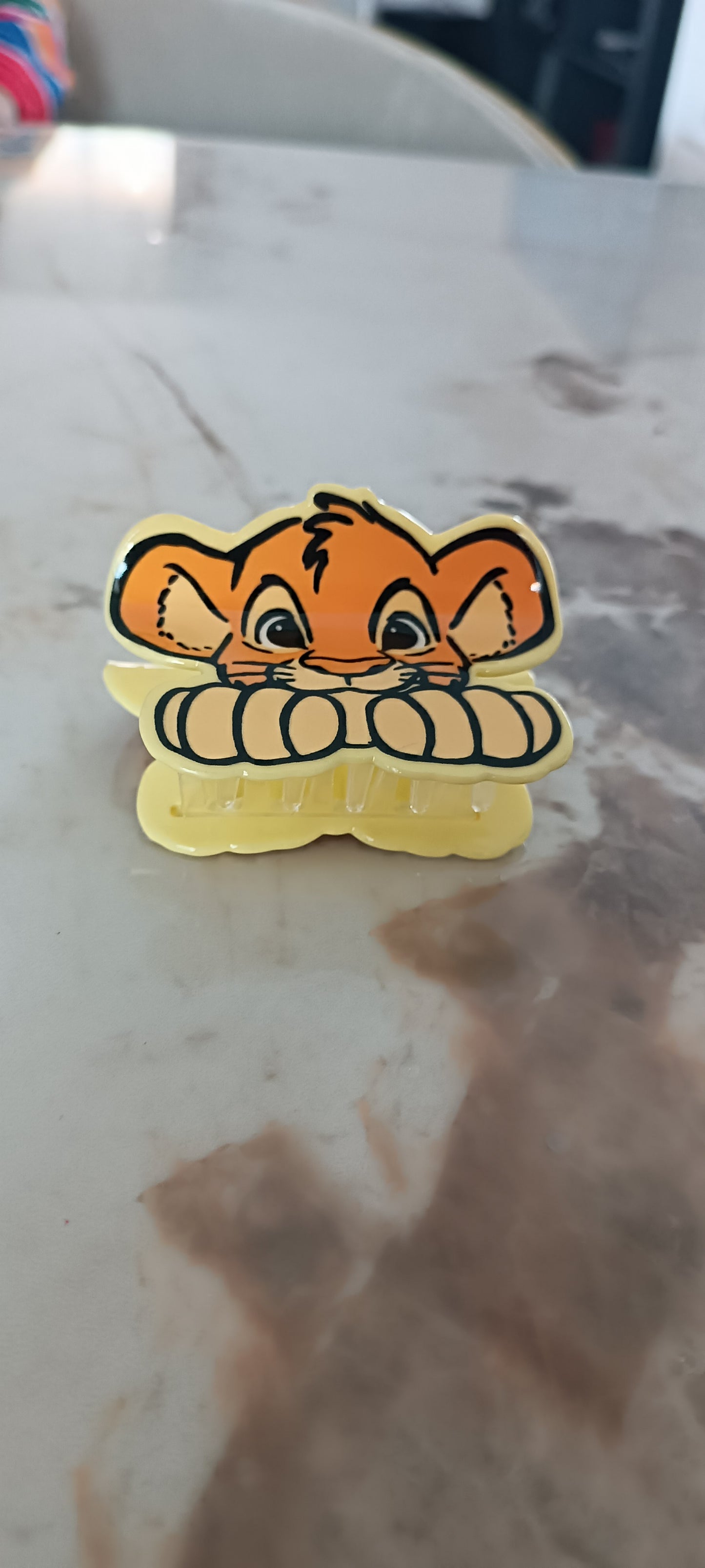 Pince à cheveux Roi Lion