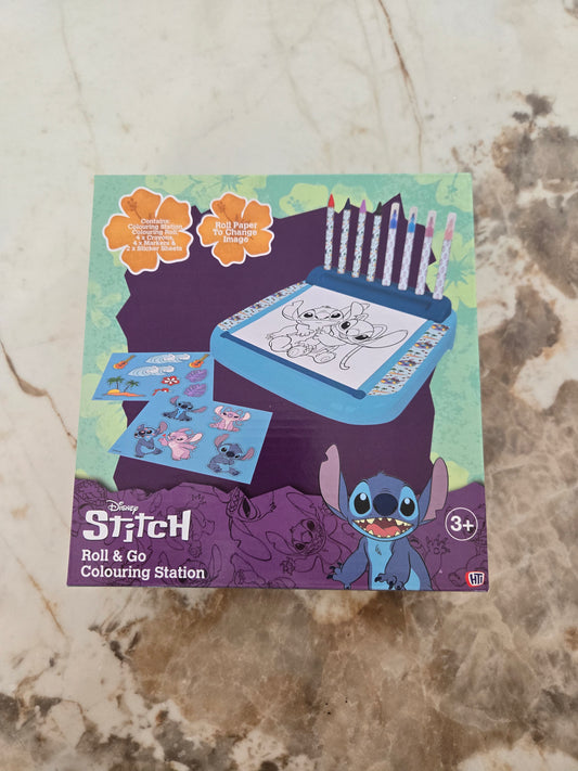 Station de dessin Disney Roll & Go Stitch