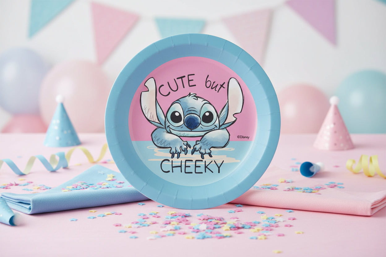 (Précommande) Assiette en plastique Stitch