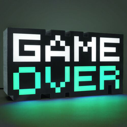 Lampe Game Over couleur changeante