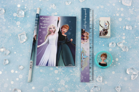 (Précommande) Ensemble de papeterie Reine des neiges 5 pièces
