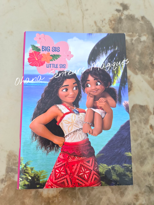 Cahier ligné 40 pages B/5 - Vaïana