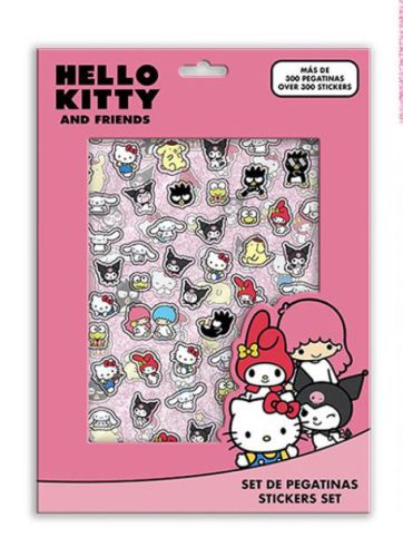 Ensemble d'autocollants Hello Kitty , 300 pièces