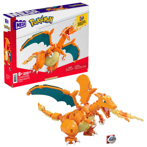 (Précommande) Pokémon Charizard MEGA Construx