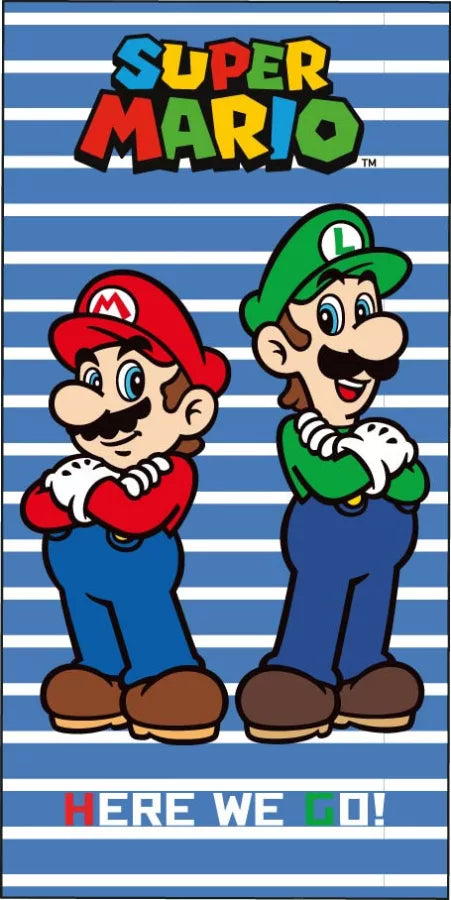 Serviette de bain Mario