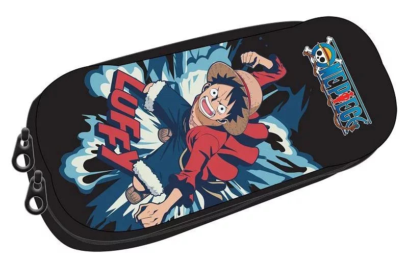 Trousse One Piece Luffy à 2 compartiments 23,5 cm