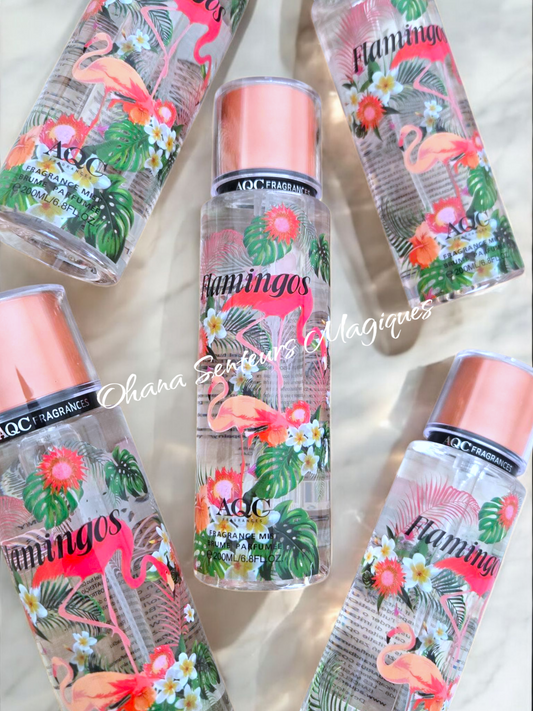 Brume body mist flamingos AQC 200ml