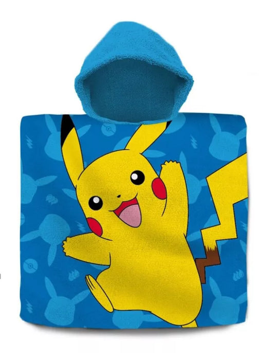 Poncho serviette de plage Pokémon