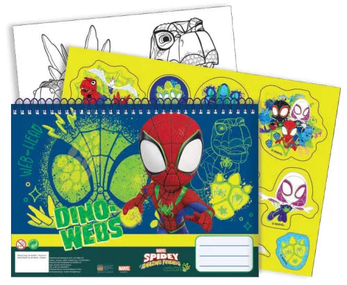 (Précommande) Carnet de croquis à spirale A/4 Spidey