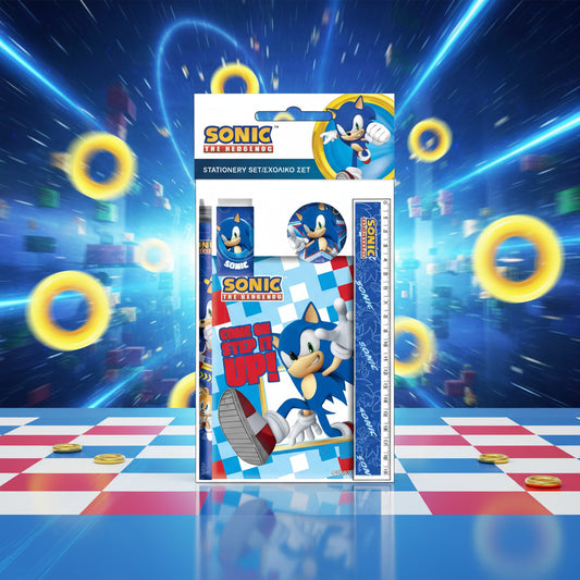(Précommande) Ensemble de papeterie Sonic 5 pièces