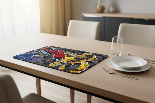 (Précommande) Set de table Transformers