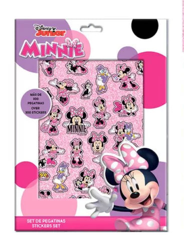 Lot de 300 autocollants Disney Minnie