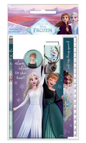 (Précommande) Ensemble de papeterie Reine des neiges 5 pièces