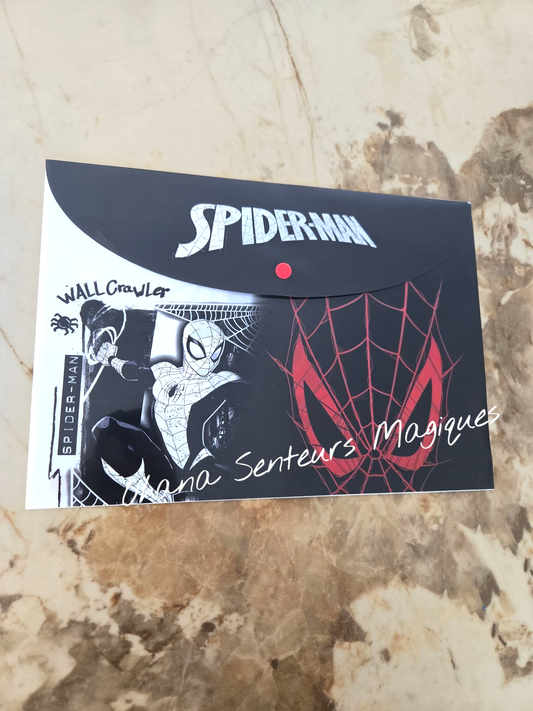 Porte document plastique A4 - Spiderman
