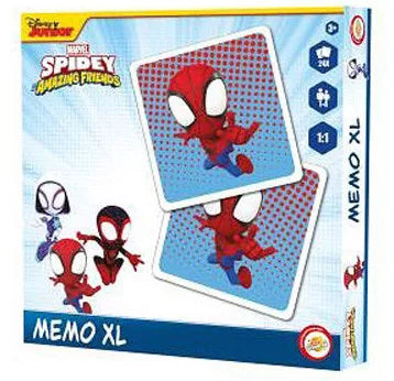 Jeu de mémoire Spidey XL 24 pièces