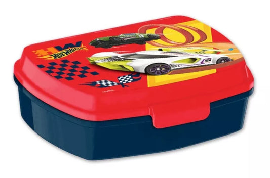 (Précommande) Boîte à sandwich en plastique amusante Hot Wheels