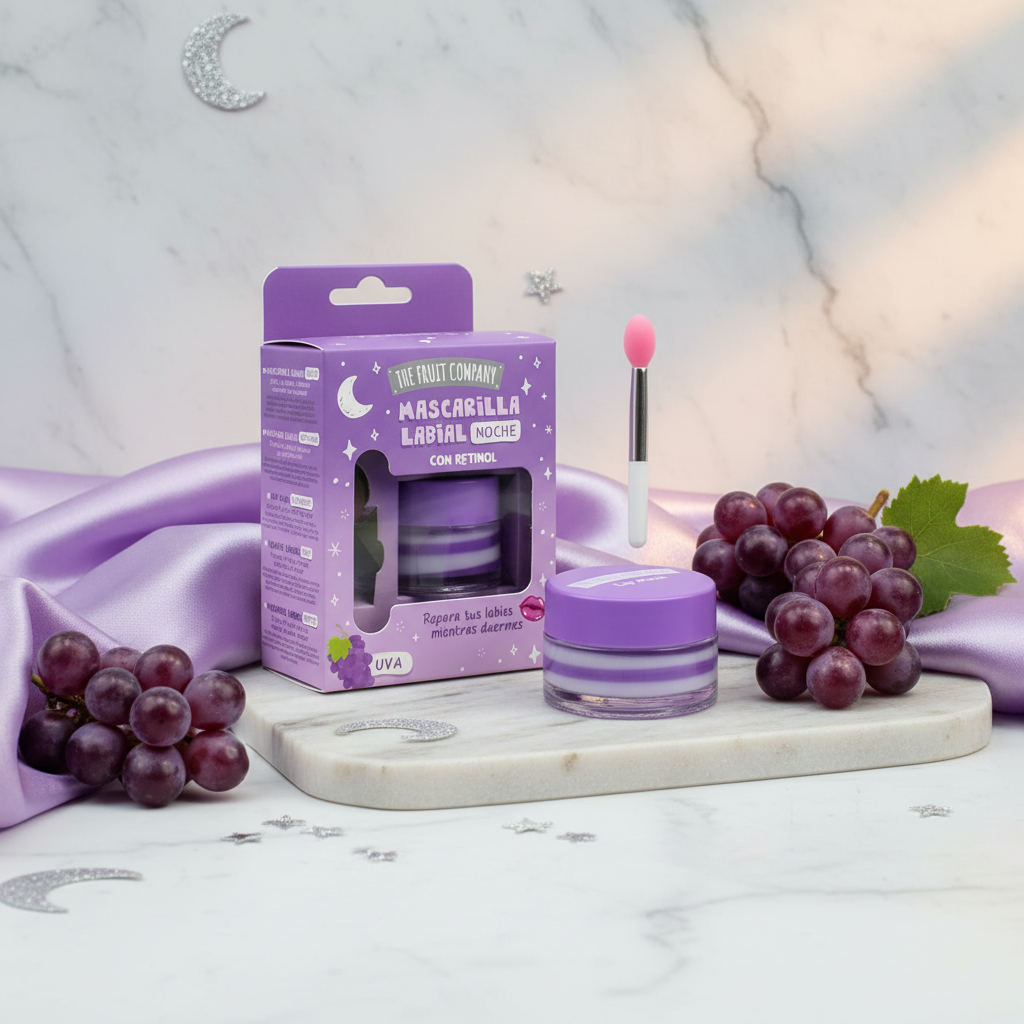 Masque lèvres hydratant - Raisin