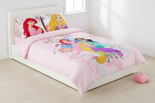 (Précommande) Parure de lit 1 personne Princesses